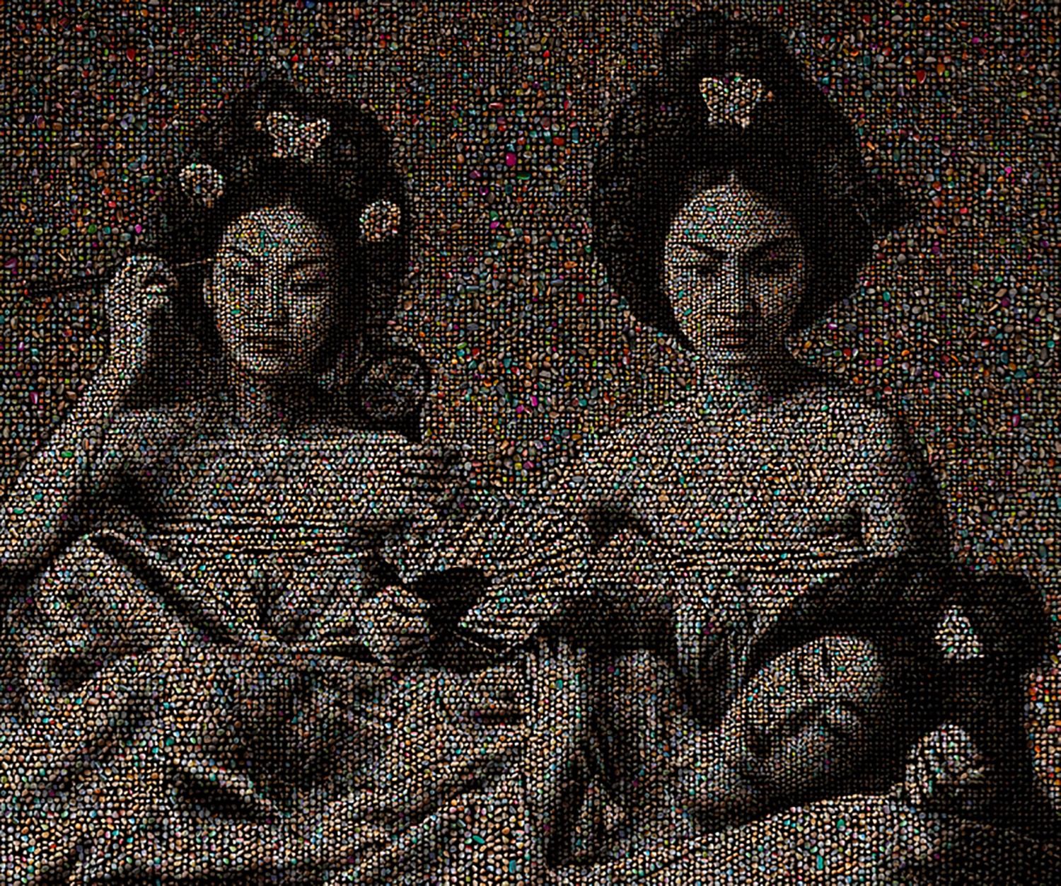 Robert Chongil Woo,Women of the Joseon Dynasty Series #14, 1 of 5, 2012, Pigment Print,156cmx130cm,K
