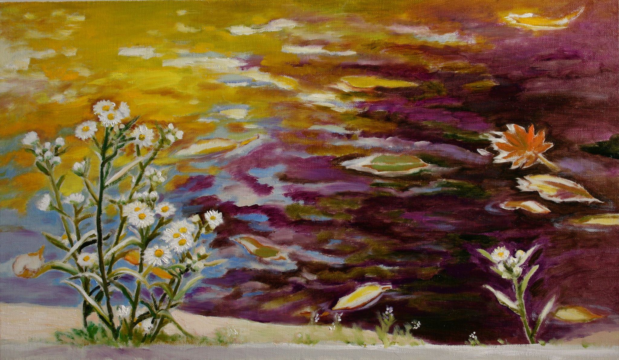 이중주-8, 50x60cm, Oil on canvas, 2012