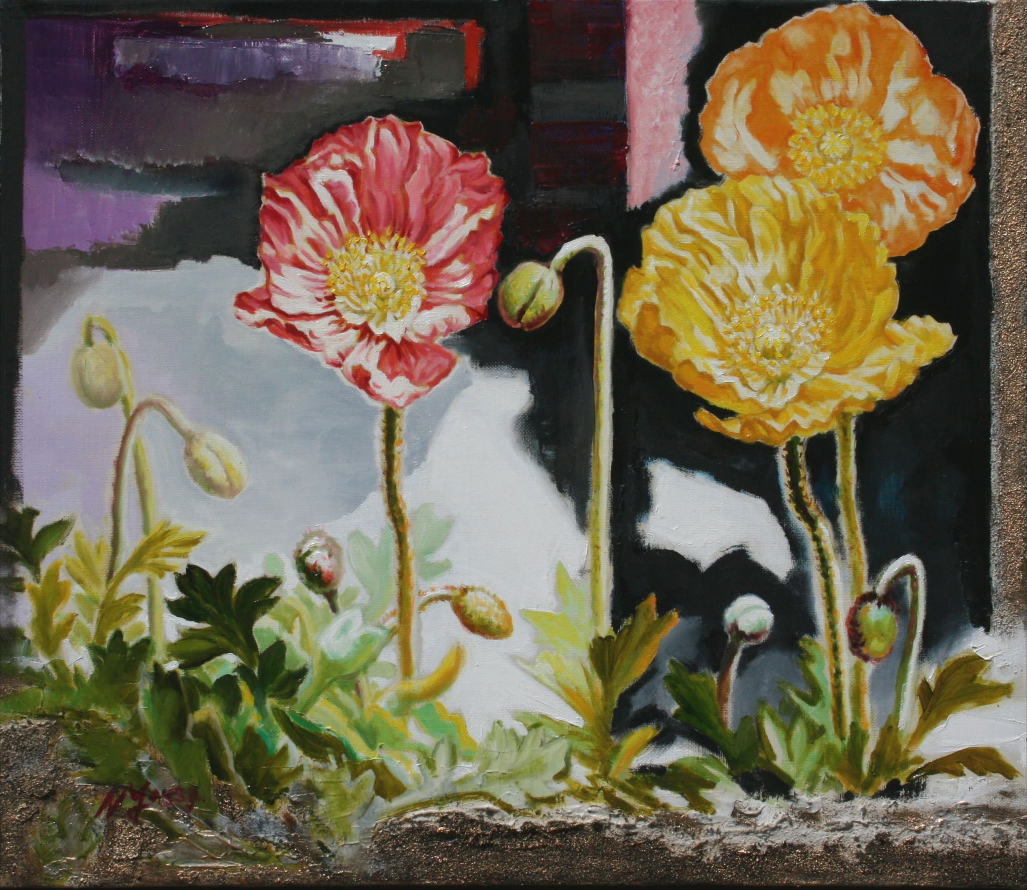 이중주-14 2011년 10호 F 200만원 Mixed media on canvas