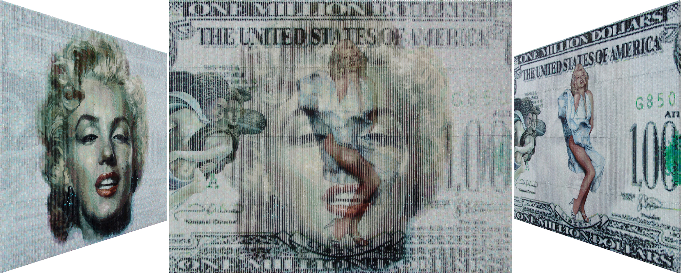 마릴린 먼로의 탄생, 91.9x72.7cm, oil on canvas, 2012