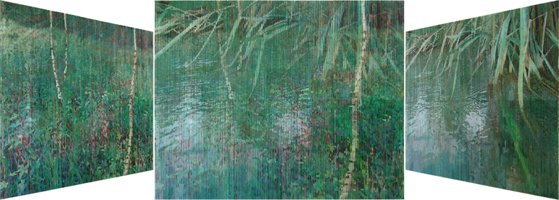 이영하, 숲의 물결, 90.9x72.7cm, oil on canvas, 2011