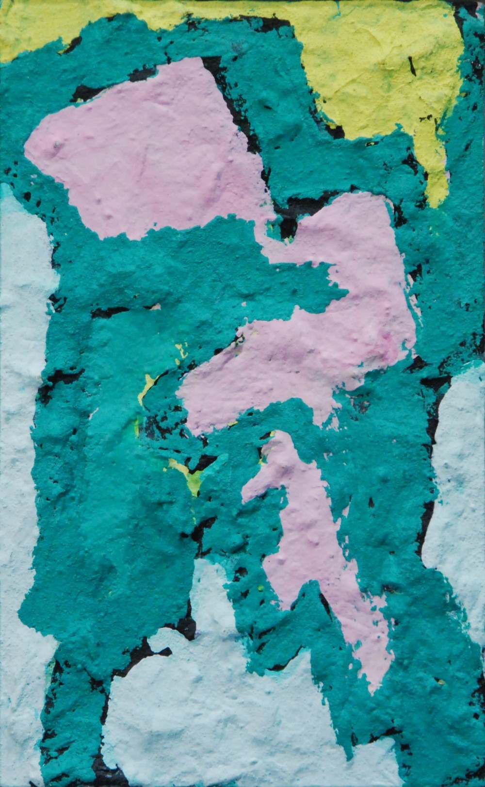 face 10, 36x59cm, acrylic on canvas, 2012