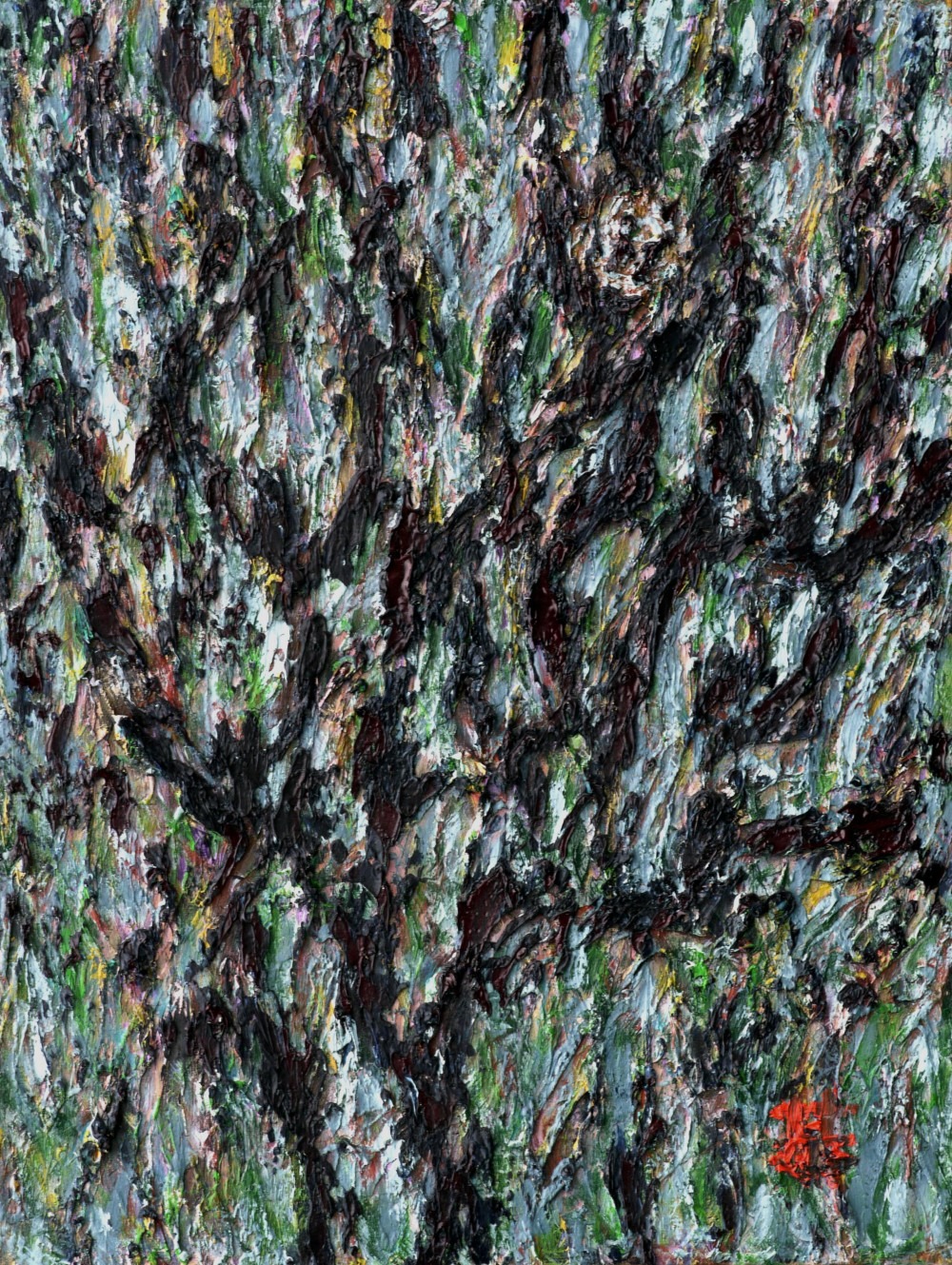 나무, 45.5x37.9cm, oil on canvas, 2006