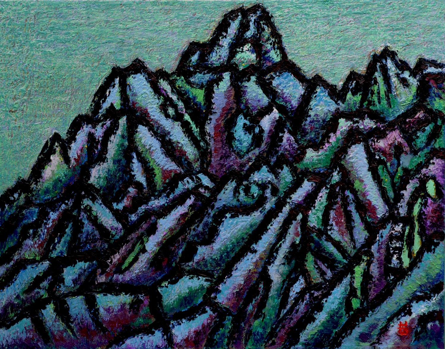히말라야, 116.8x91cm, oil on canvas, 2012