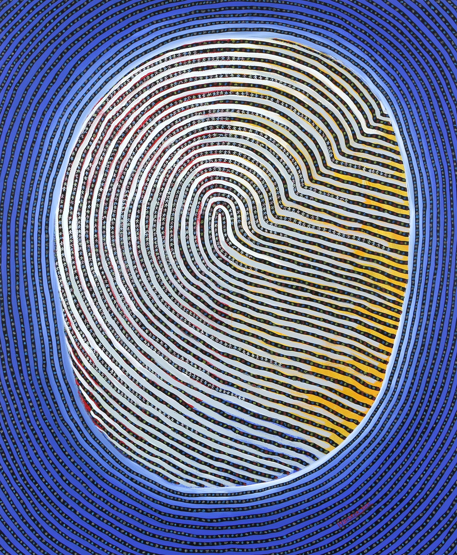 wavelength 5 145x120cm
