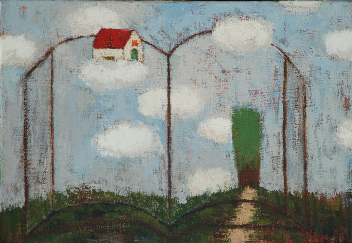 산책2013 년 oil  on canvas 33x23cm