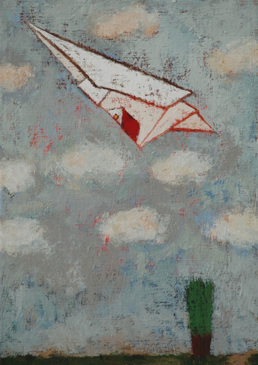 산책2013년  oil  on canvas 33x23cm