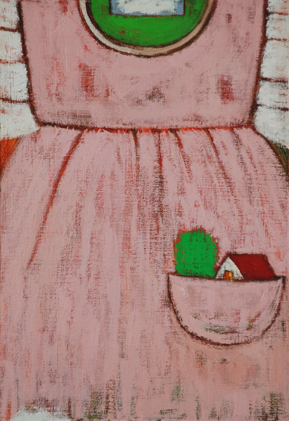 산책2013년  oil on canvas 33x23cm