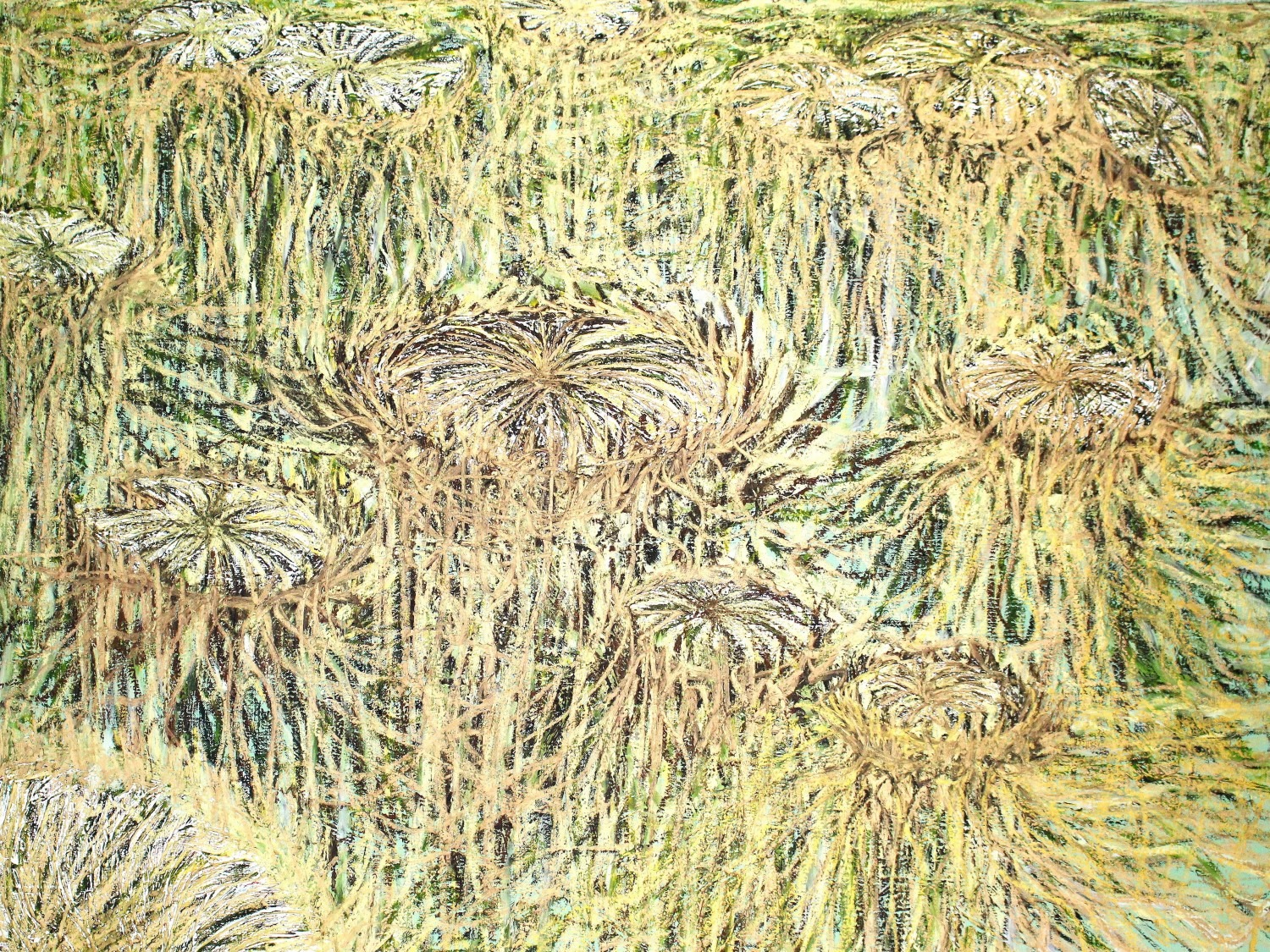 up-rise, Mixed Media on Canvas, 91.9x116, 2013