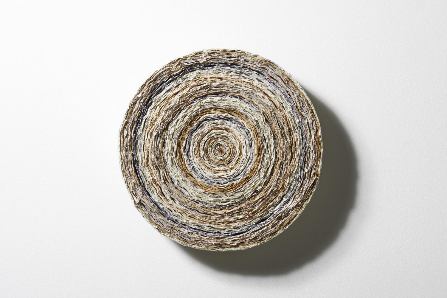 공명, 지름 40cm ,book on wood, 2013.jpg