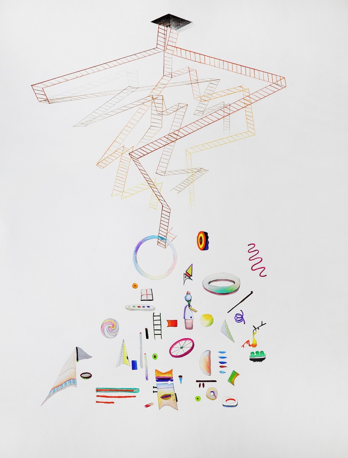 Jam3, pencil on paper, 47x63cm, 2013