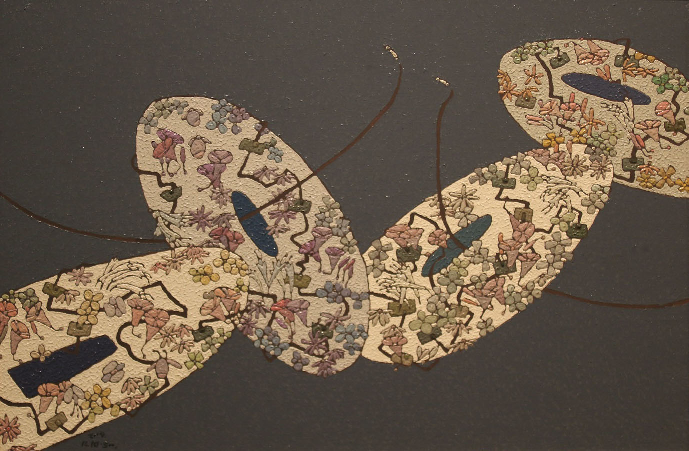 사랑의 꽃밭II, 90.9x60.6cm, oil on canvas, 2014