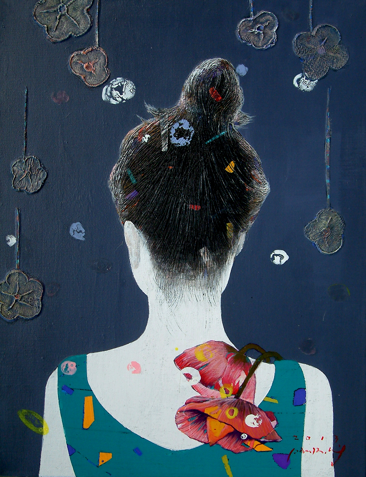 벼리, 45x53cm, mixed media, 2013