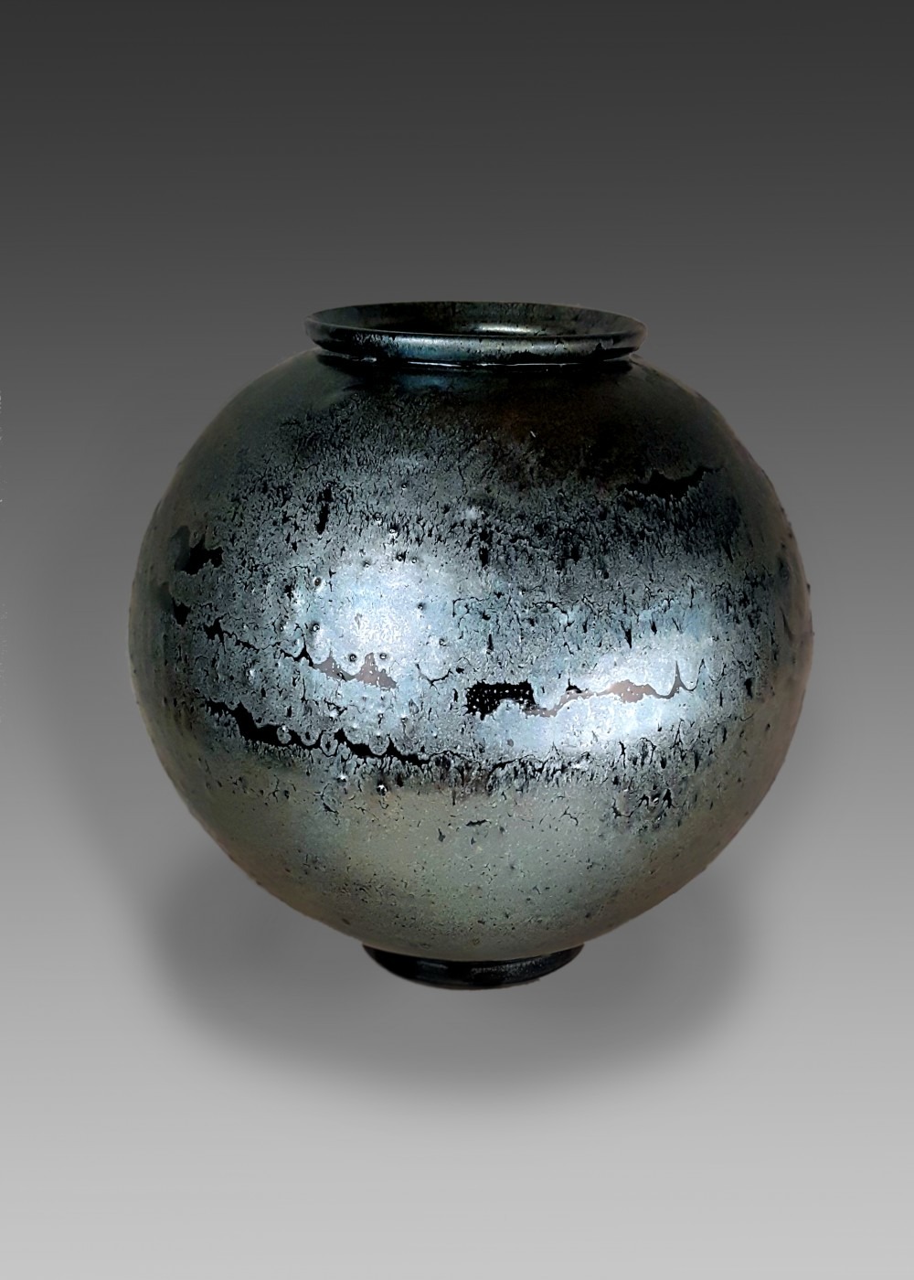 서가흑자달항아리,485x540x250x200mm, 2015