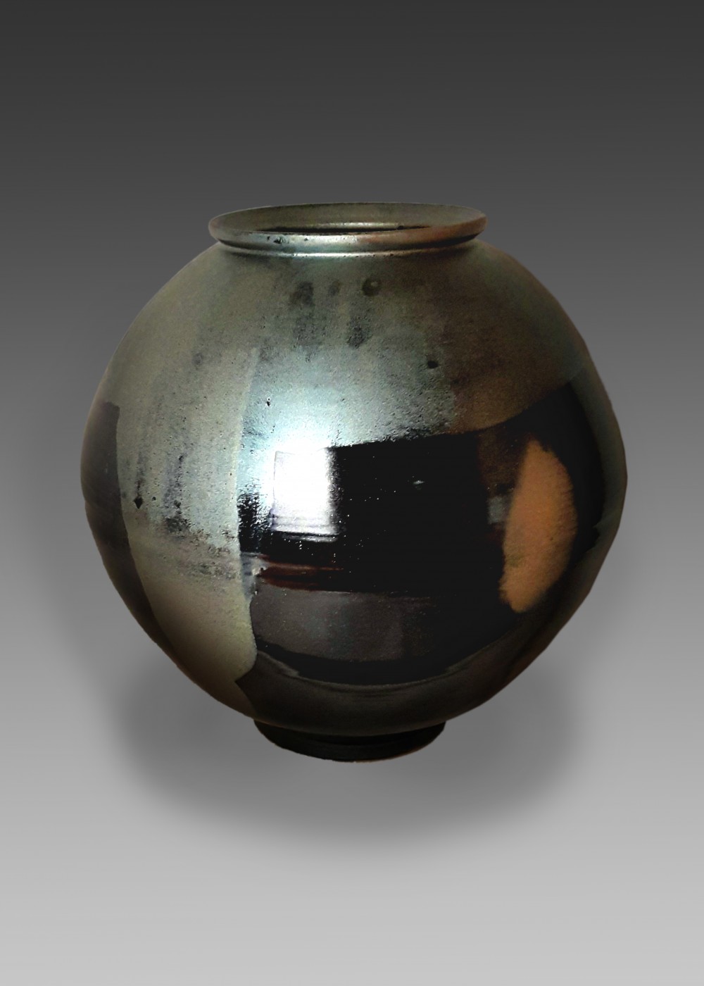 서가흑자달항아리, 508(h)x540x250x200mm, 2015