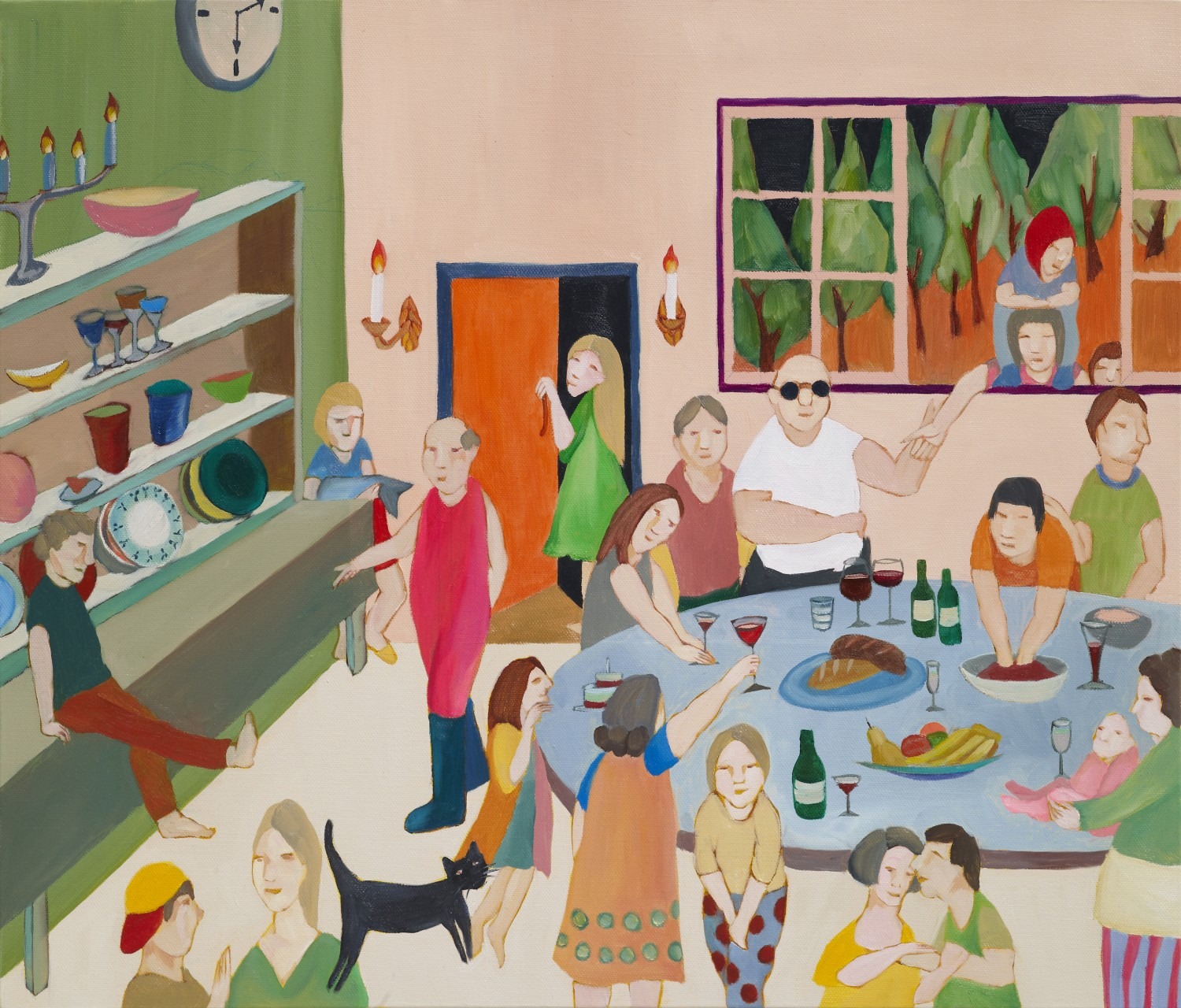 Among ourselves, 53x45cm, oil on canvas, 2015 (2)