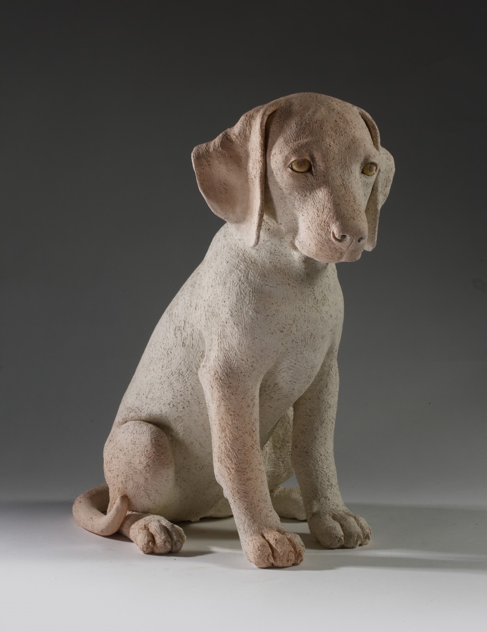 Labrador Retriever, terracotta, 40x91x61cm, 2015