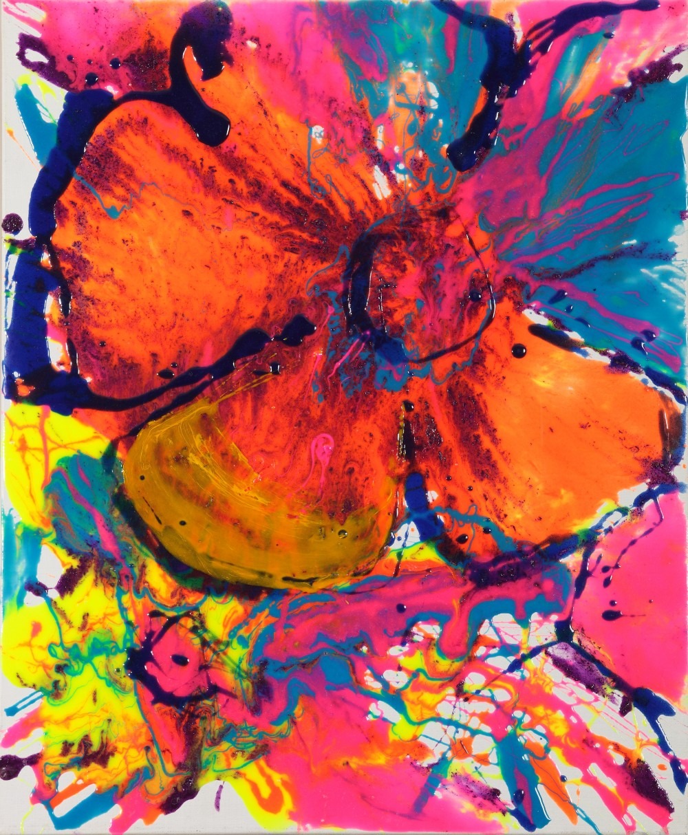 a series of moments_flower, 54x46cm, mixed media, 2015