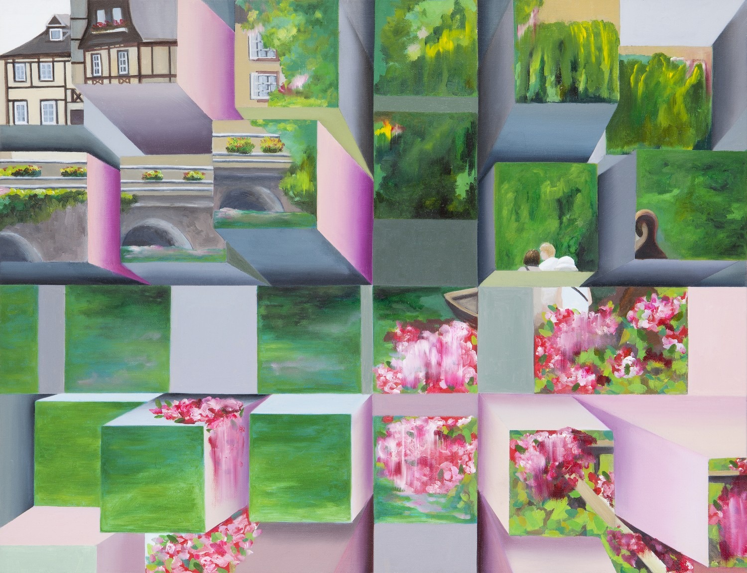 Outing 65×50 oil on canvas  2014