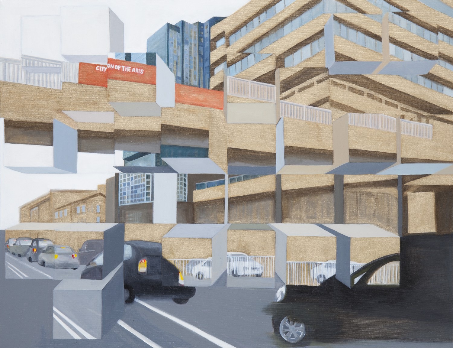 Gold city 65×50 oil on canvas 2014