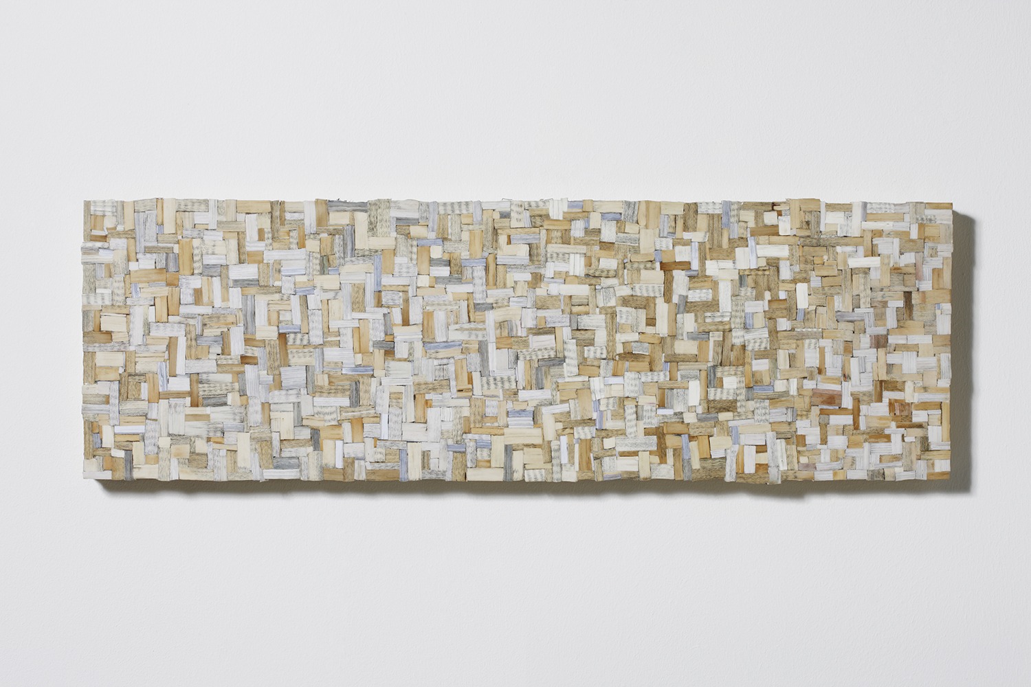 Chung DooHwa, Thinking of Forest, 94X31cm, book on wood, 2013