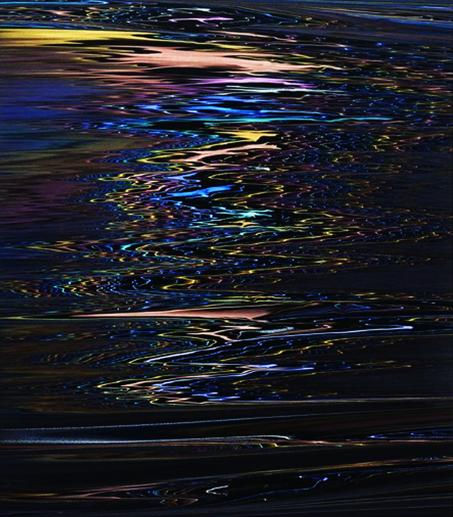 Andy Moses, Morphology 710, 81.3x71.1cm, Acrylic on cavas, 2013