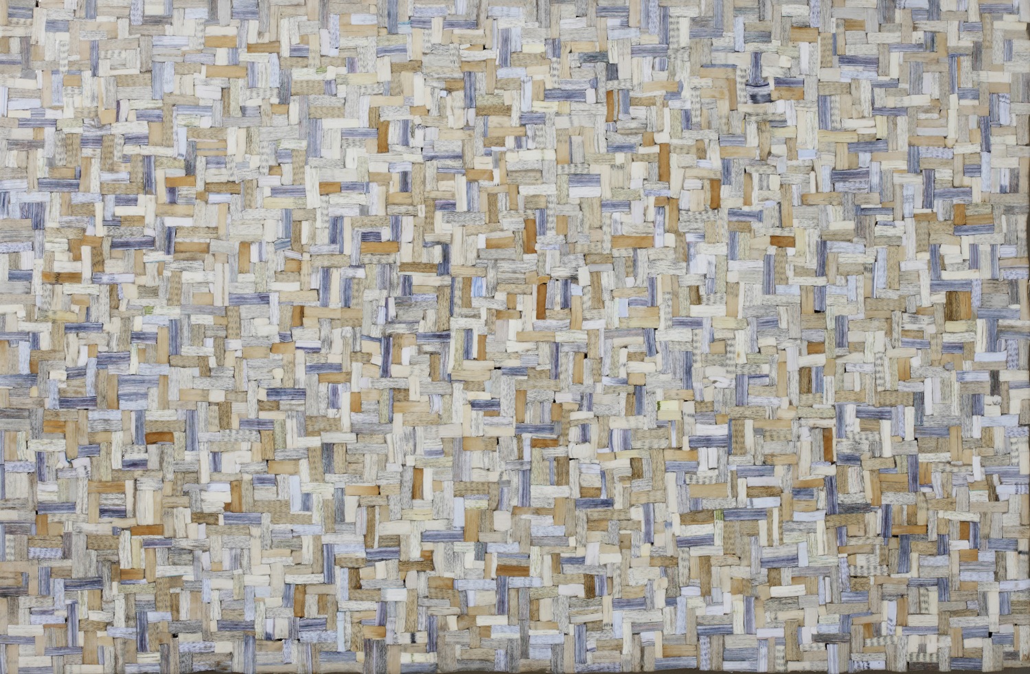 Chung Doohwa, forest, 92X61cm, book on wood 2013