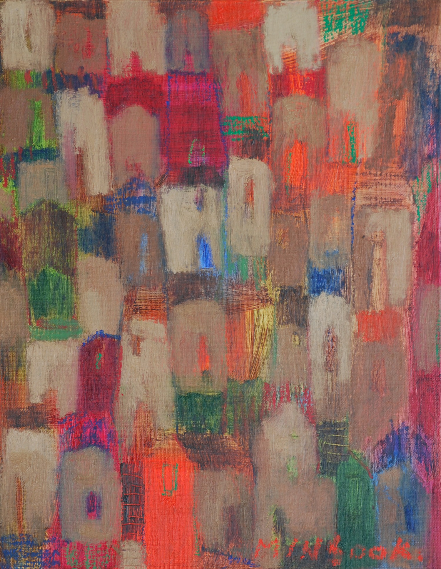 Jang Minsook, 40.9x31.8cm, Oil on Canvas 2014