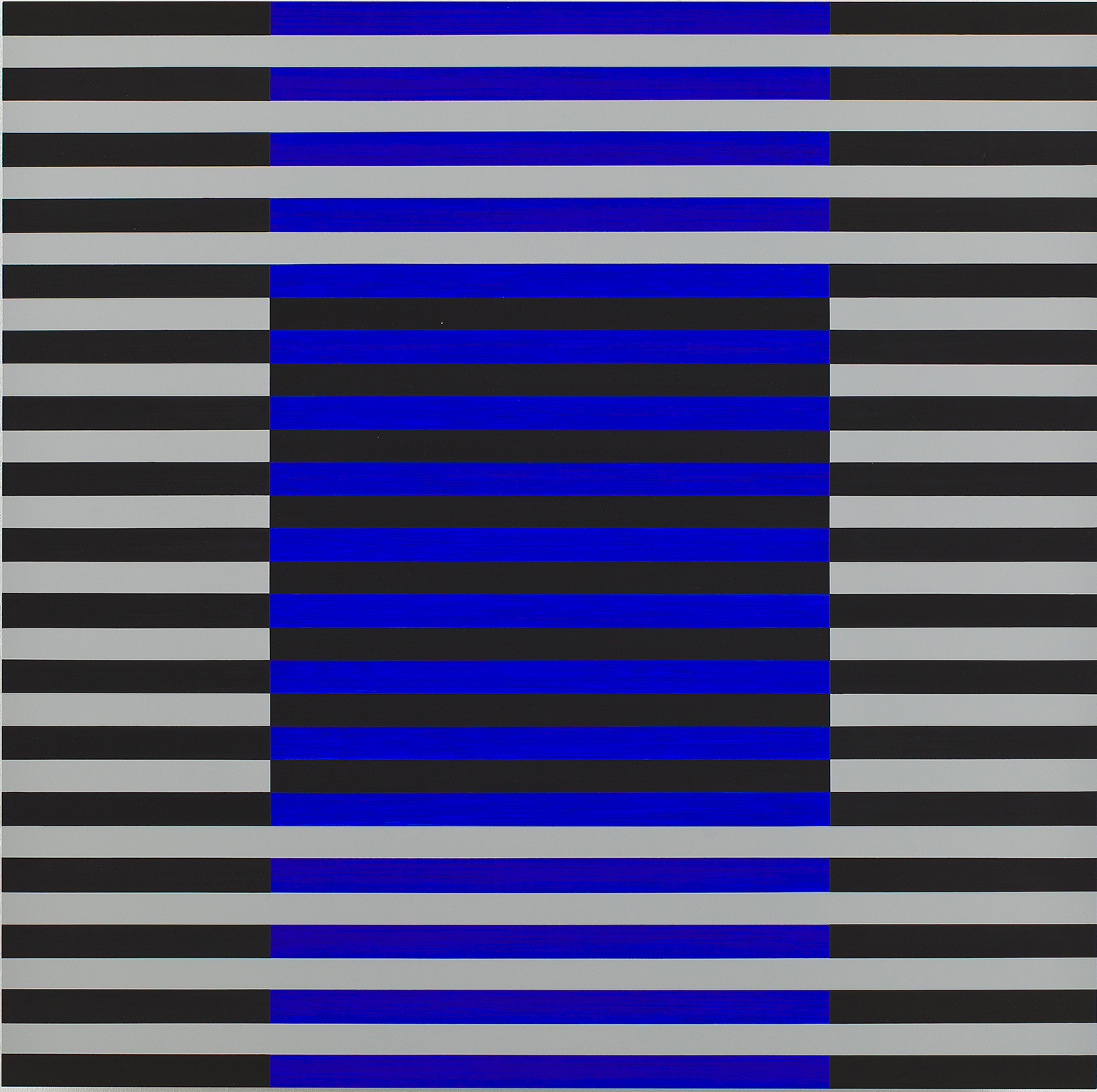 임소아, With Blacksquare, 100x100cm, acrylic on aluminum, 2012