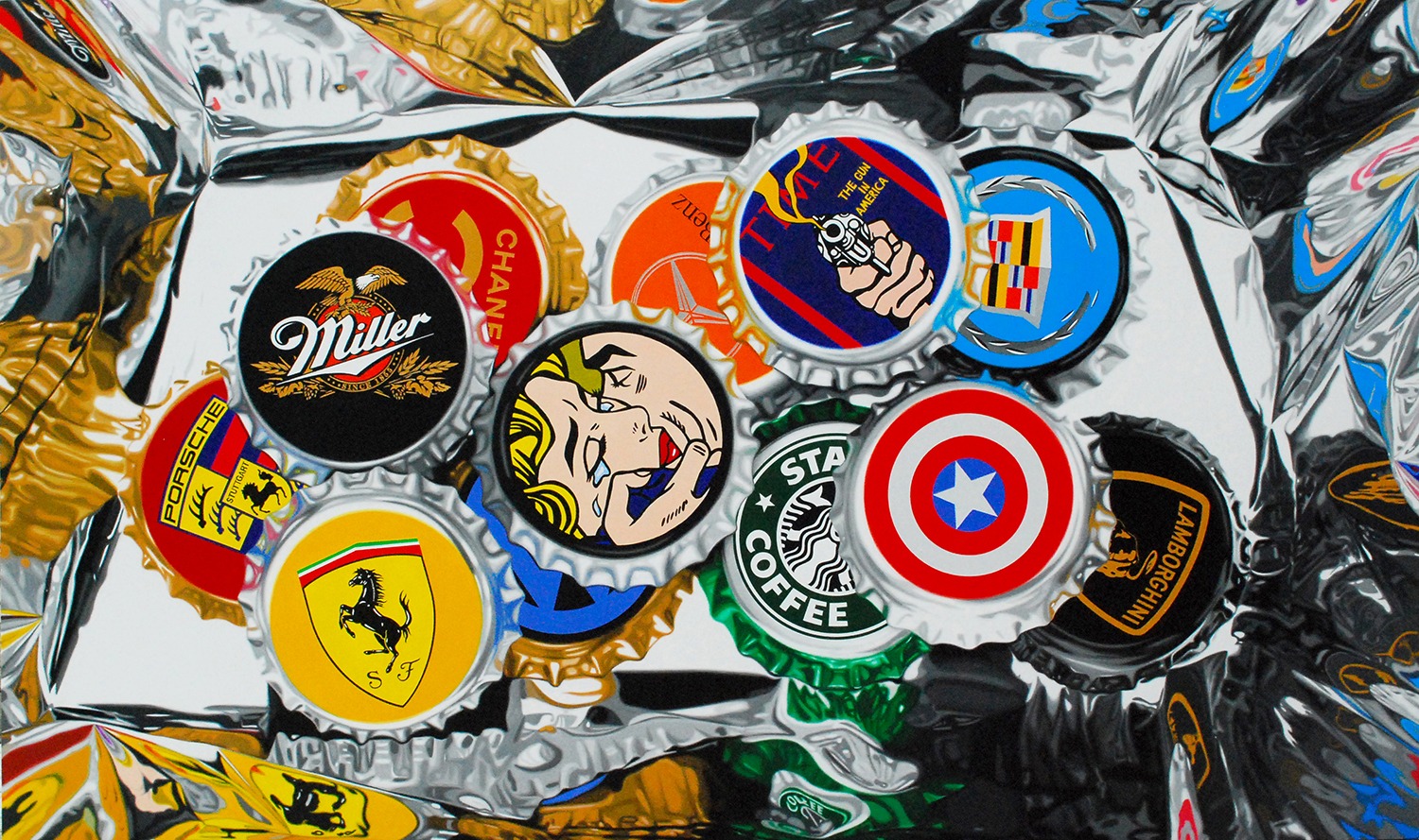 10. Collection 162 x 97  Acrylic on canvas 2012_2