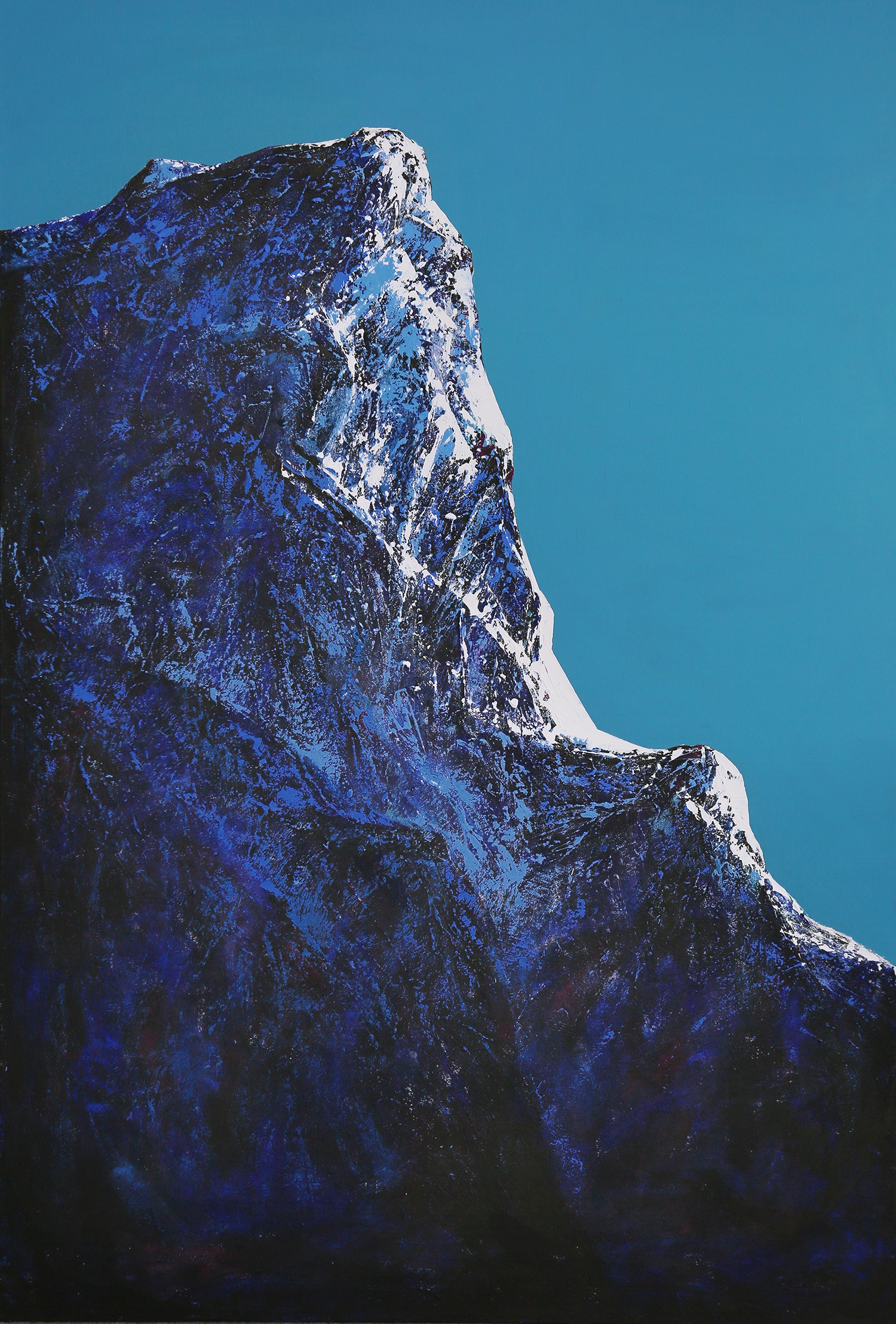 snowy-mountain-%e2%85%a1-145-5x97cm-acrylic-on-linen-2016