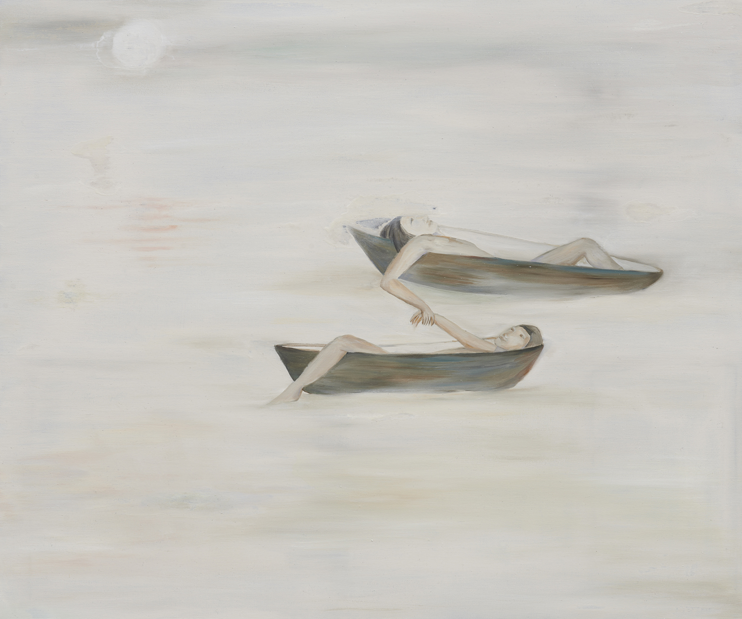 오영Oh Young, you are right, i am right too-Day, oil on canvas, 72.7x60.6cm, 2016