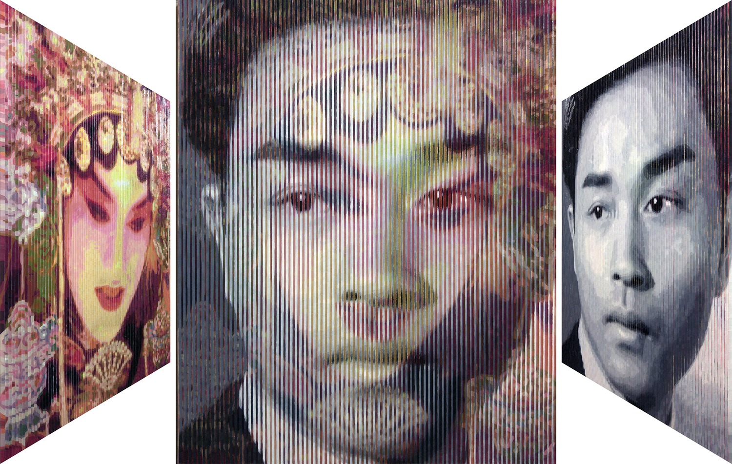 Lee Youngha, Leslie Cheung, 53x65.1cm, oil on canvas, 2017