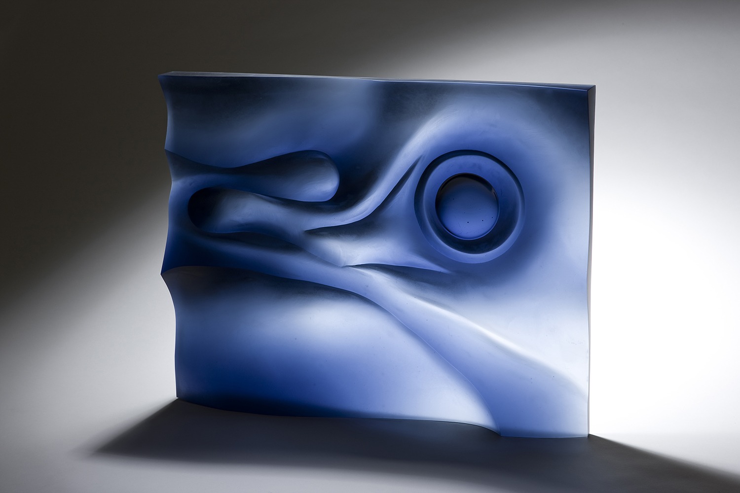 Lee Hag Ju, SCENE#1H7U2544, Lead Glass, Cast, 650x70x500mm, 2016