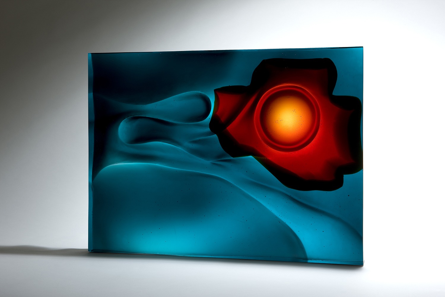 Lee Hag Ju, SCENE#1H7U8273, Lead Glass, Cast, 650x70x500mm, 2016