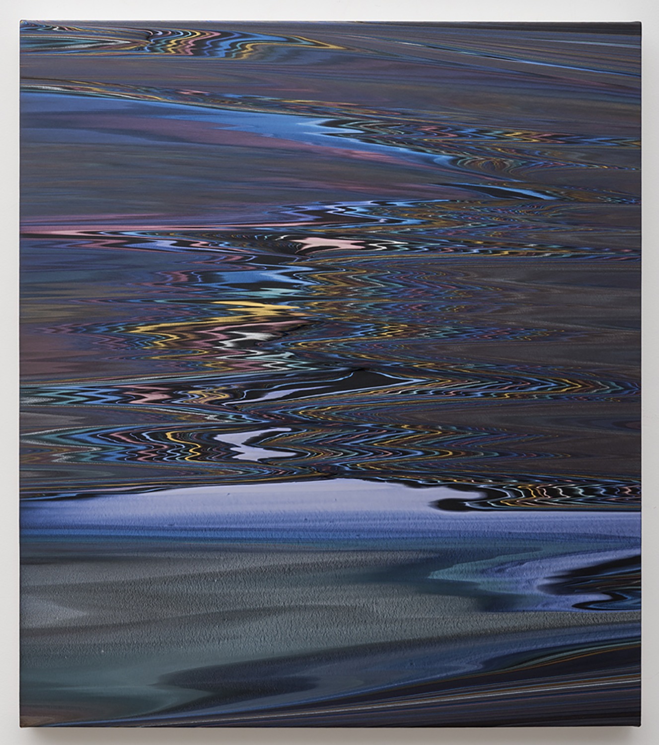 Andy Moses, Morphology 711, Acrylic on canvas, 81.3x71.1 cm, 2013