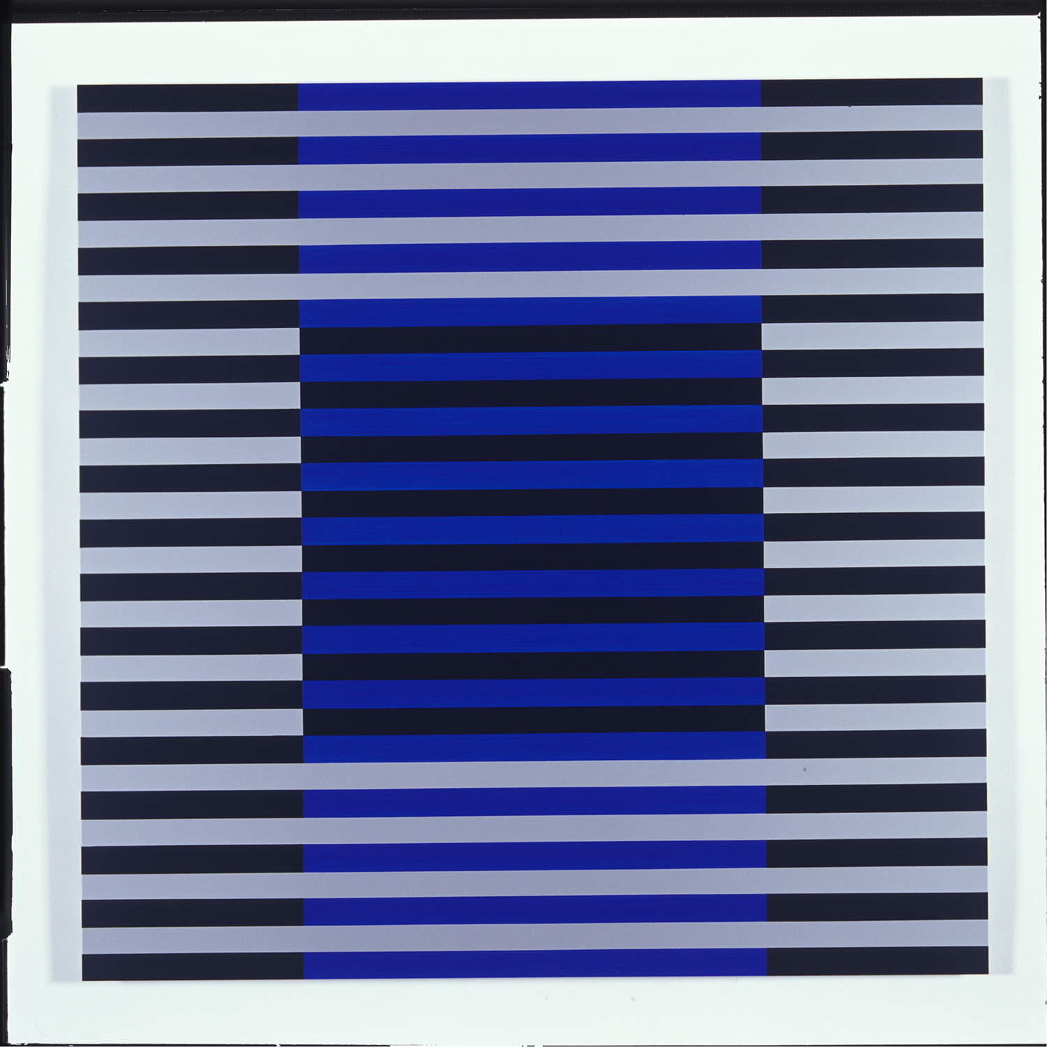 임소아, With Schwarzes Quadrat, 100x100cm, acrylic on aluminum, 2012