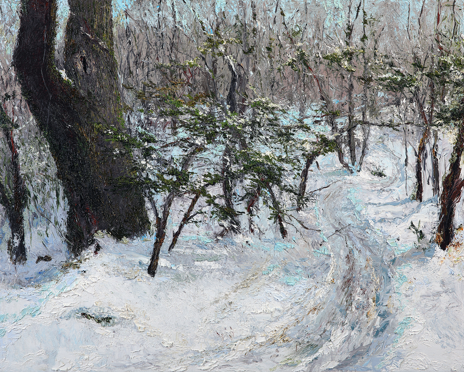 Instant Landscape-한라산, 72.7x90.9cm, oil on canvas, 2019, 900만원