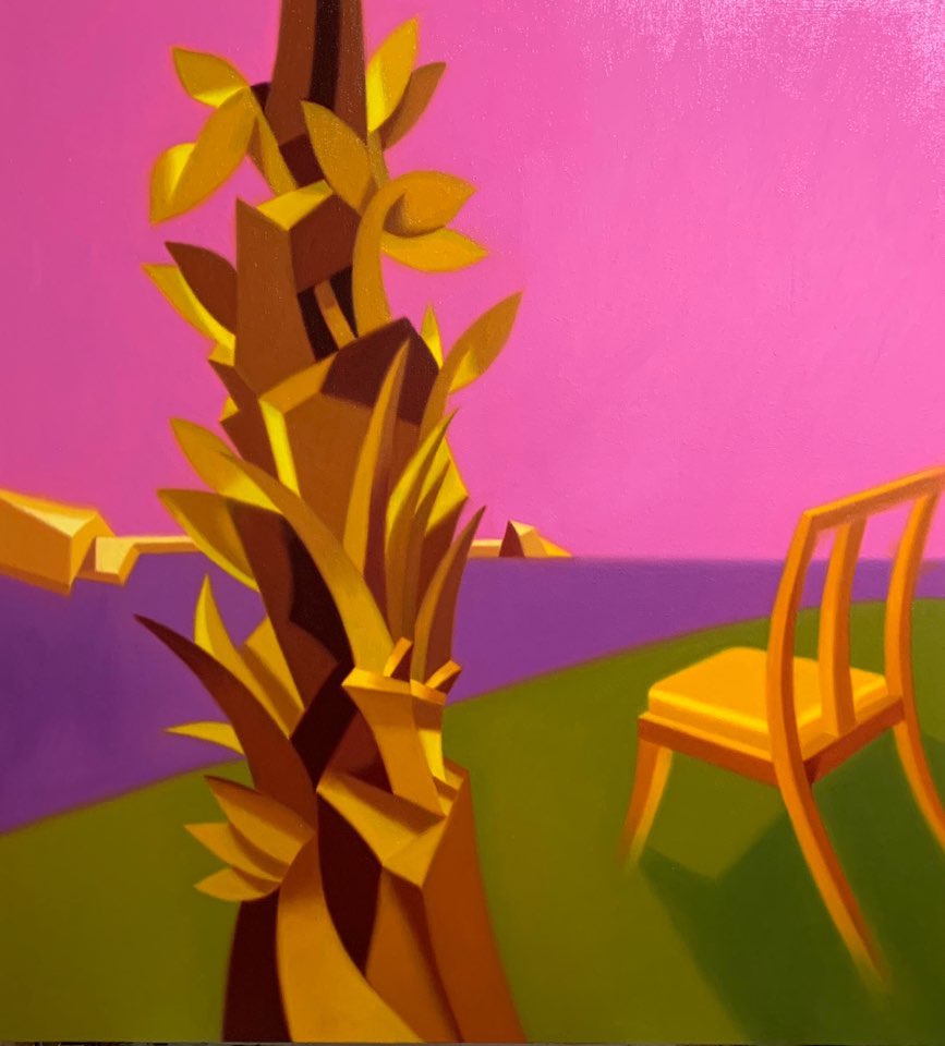 image forest328 110x100cm oil on canvas 2019
