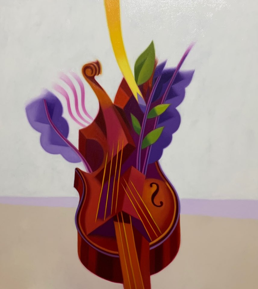 image forest443 110x100cm oil on canvas