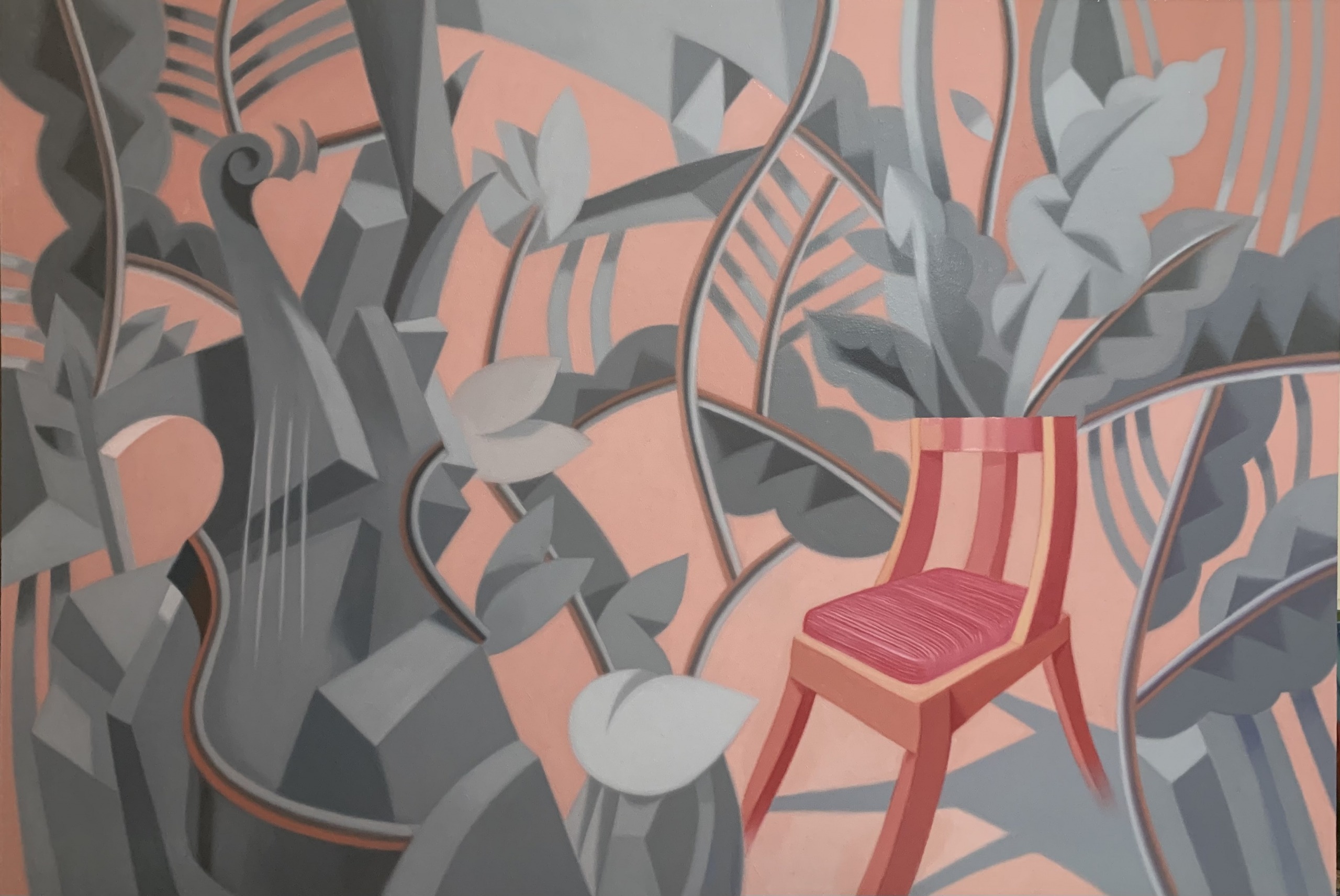 image forest487 106x156cm oil on canvas 2023