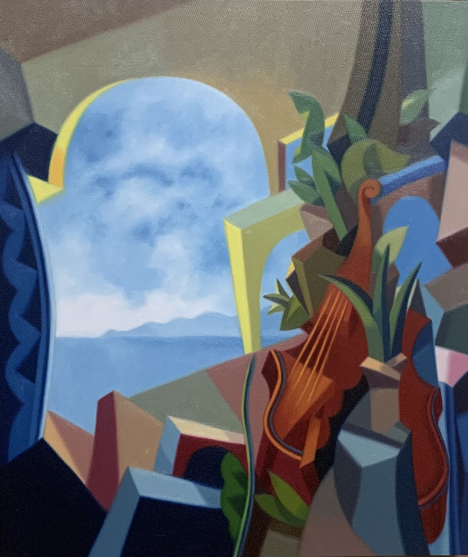 image forest505 74x64cm oil on canvas 2023
