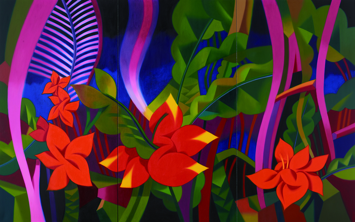 image forest300 170x270cm oil on canvas 2017