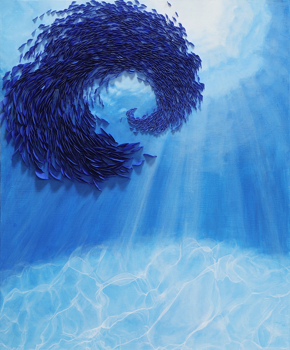 FLOW, 72.7x60.6cm, Mixed Media, 2023