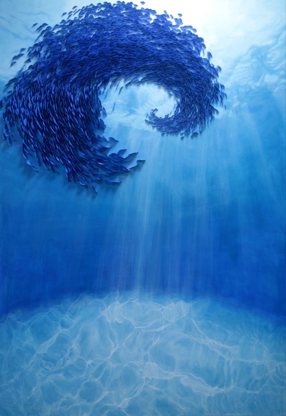 FLOW, 162.2x112.1cm, Mixed Media, 2023