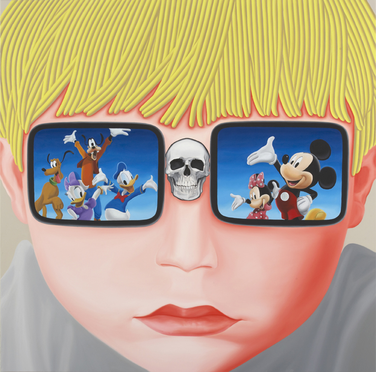choiyunjung_pop kids #25_100×100cm_oil on canvas_2010