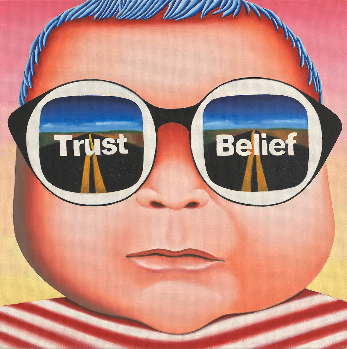 choiyunjung_pop kids #122_30×30cm_oil on canvas_2023