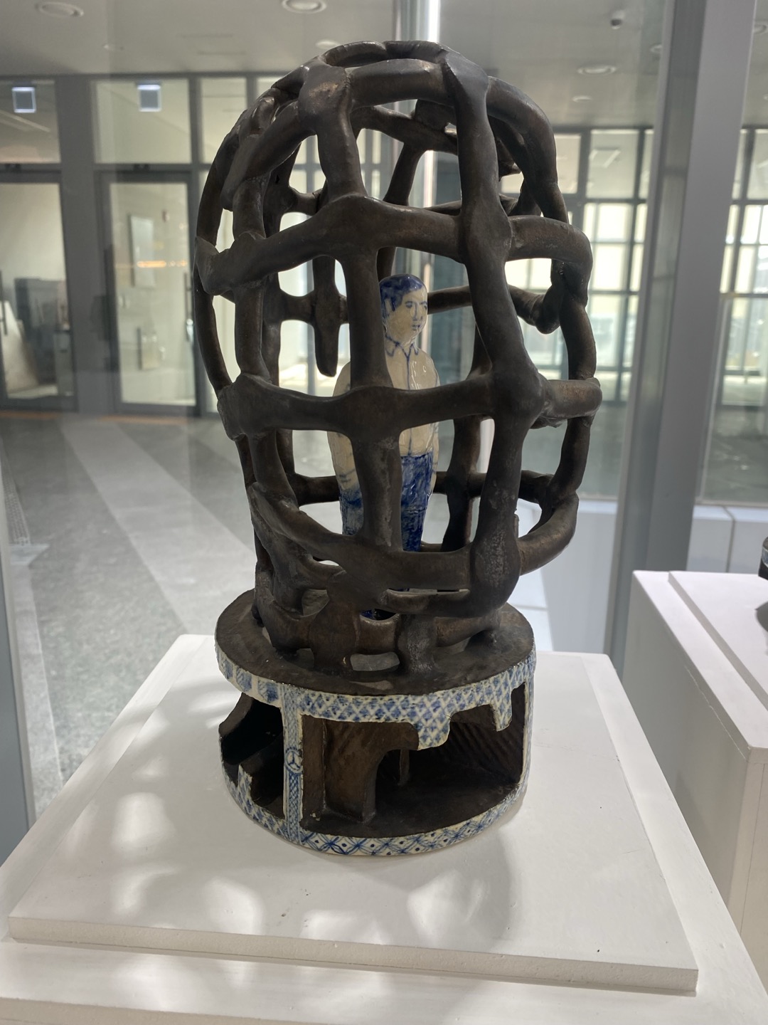 Head, 17x22x32(h)cm, ceramic, 2023