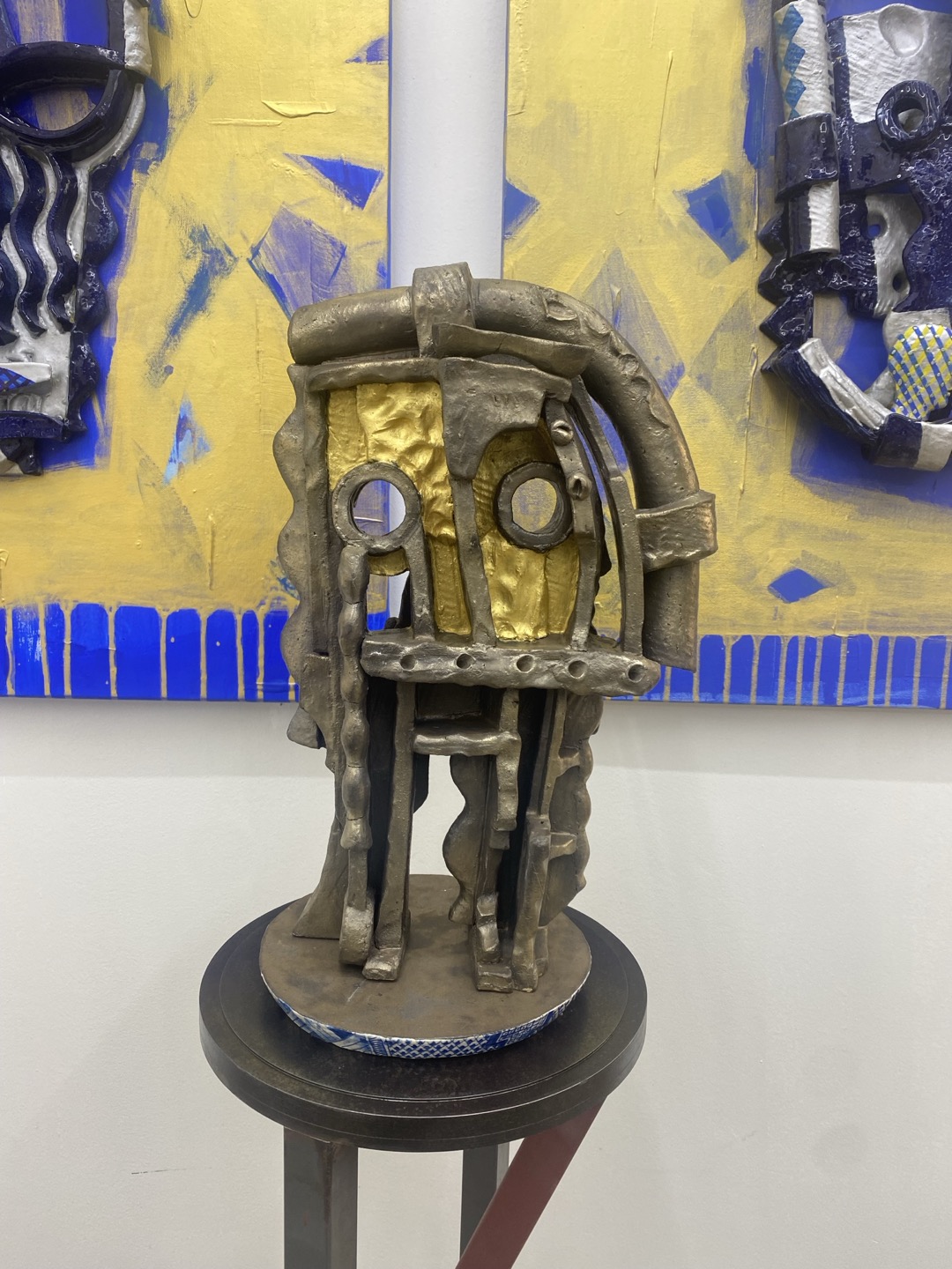 Head,29x21x44(h)cm ceramic, 2024