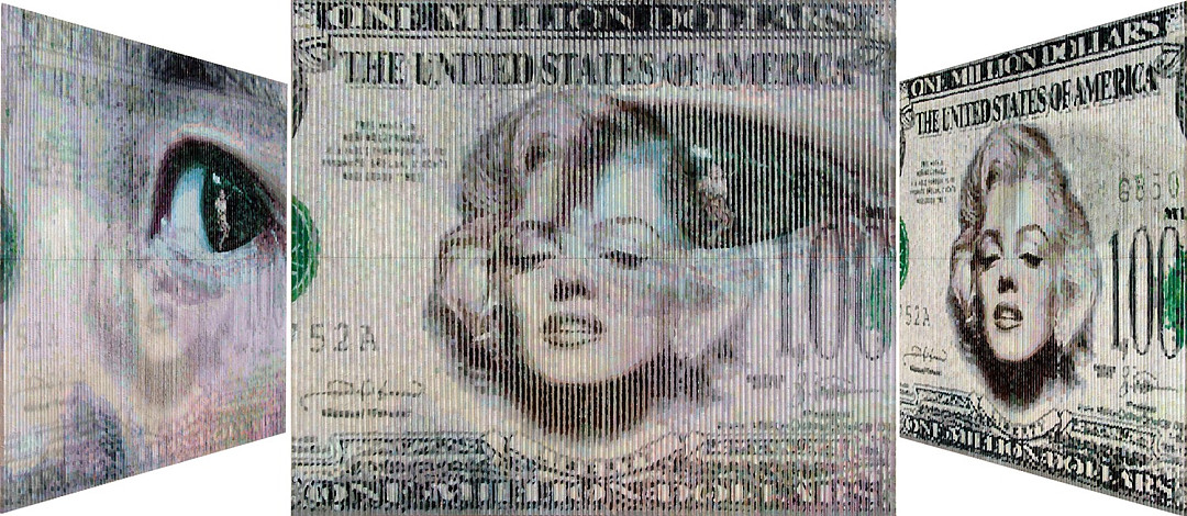 Lee Young-Ha, Marylin Monroe, 45.5x50cm, oil on canvas, 2011